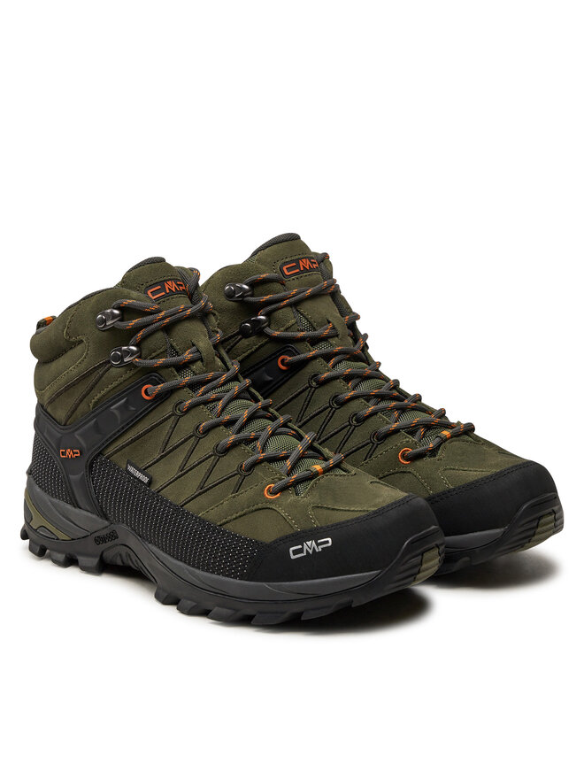 CMP Pārgājienu apavi CMP Rigel Mid Trekking Shoes Wp 3Q12947 Haki