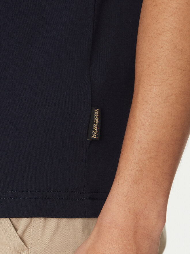 Napapijri Napapijri Camiseta Kasba NP0A4HQQ Azul marino Regular Fit