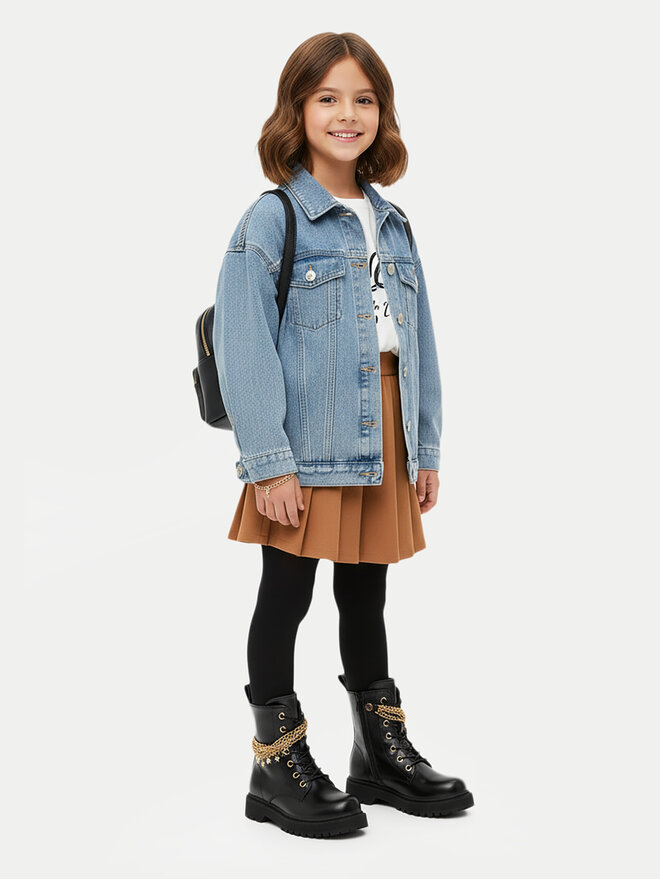 DeeZee Bakancs DeeZee CEO-CS5587-17A Fekete