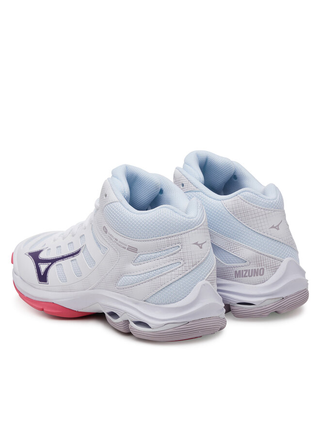 Mizuno Zapatillas de fútbol sala Mizuno Wave Voltage 2 Mid V1GC2465 Blanco