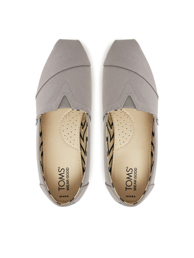 Toms Туфлі Toms Alpargata 10020858 Сірий