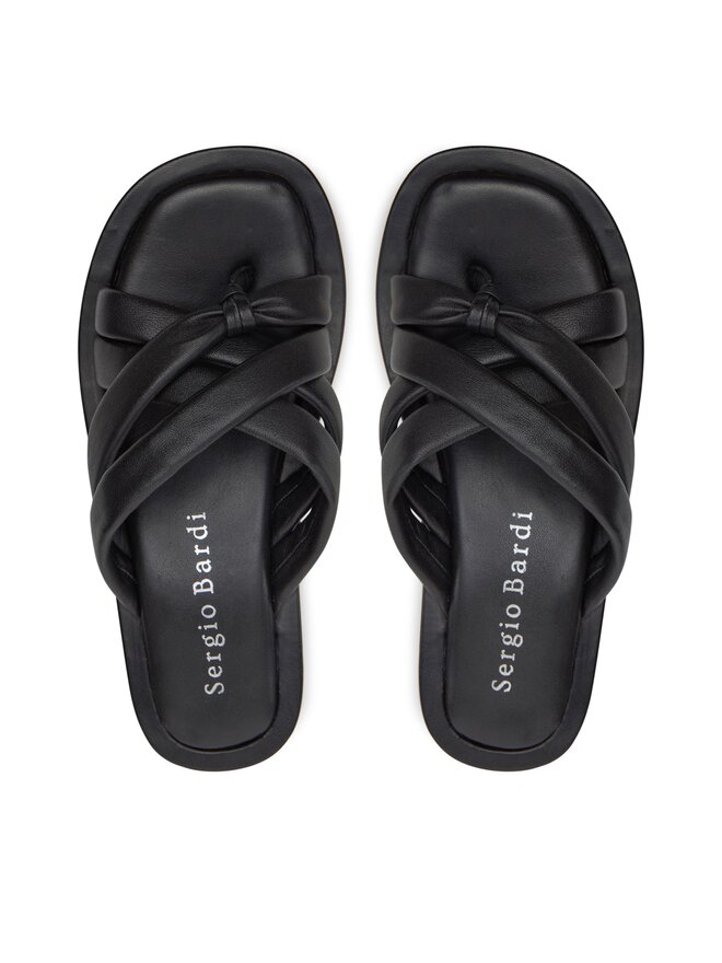 Sergio Bardi Σαγιονάρες Sergio Bardi DELL-CHV-AC-01SB Μαύρο