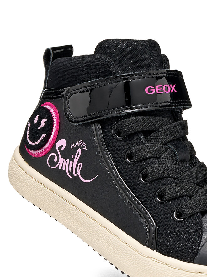 Geox Sneakers Geox J Kalispera Girl J744GI 5402 C0922 M Schwarz