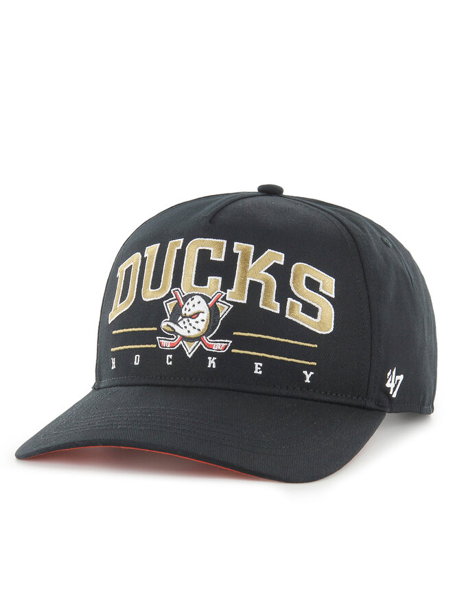47 Brand Бейсболка 47 Brand Anaheim Ducks RSCOE25GWP Чорний