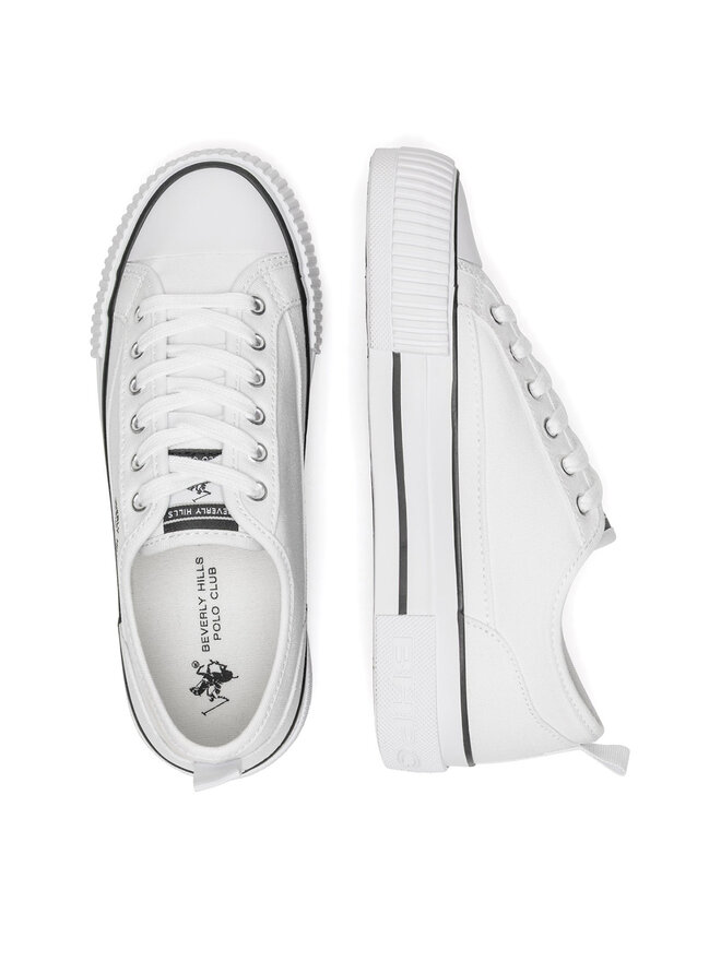 Beverly Hills Polo Club Sneakers aus Stoff Beverly Hills Polo Club V12-842 Weiß