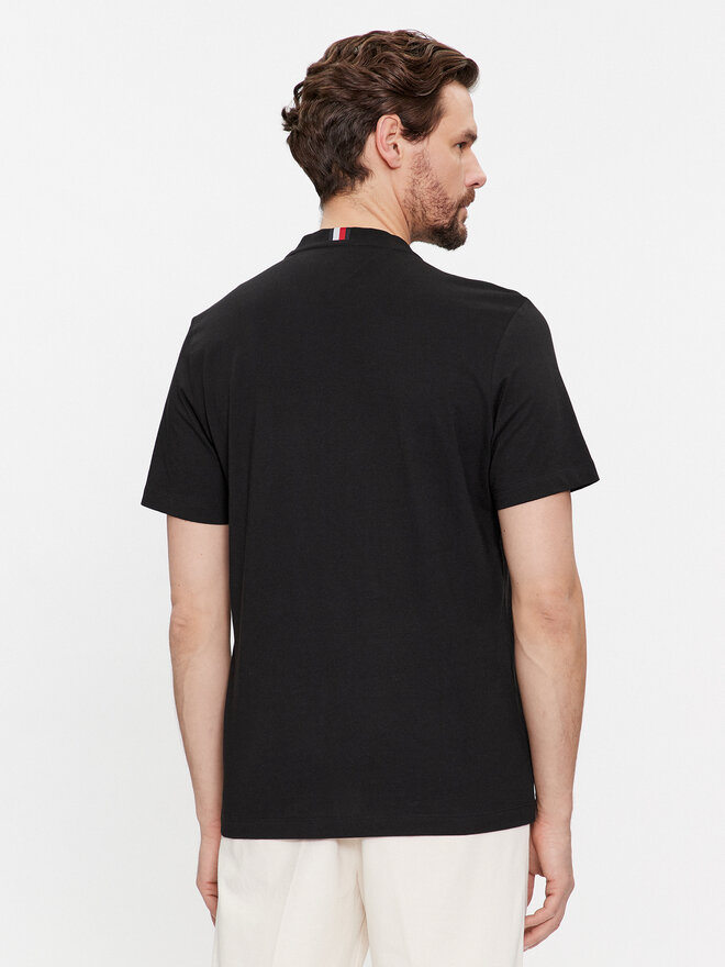 Tommy Hilfiger Tommy Hilfiger Camiseta Monotype MW0MW33688 Negro Regular Fit