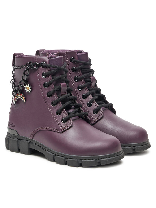 Clarks Μπότες Clarks Evyn Charm O. 26179029 Μωβ