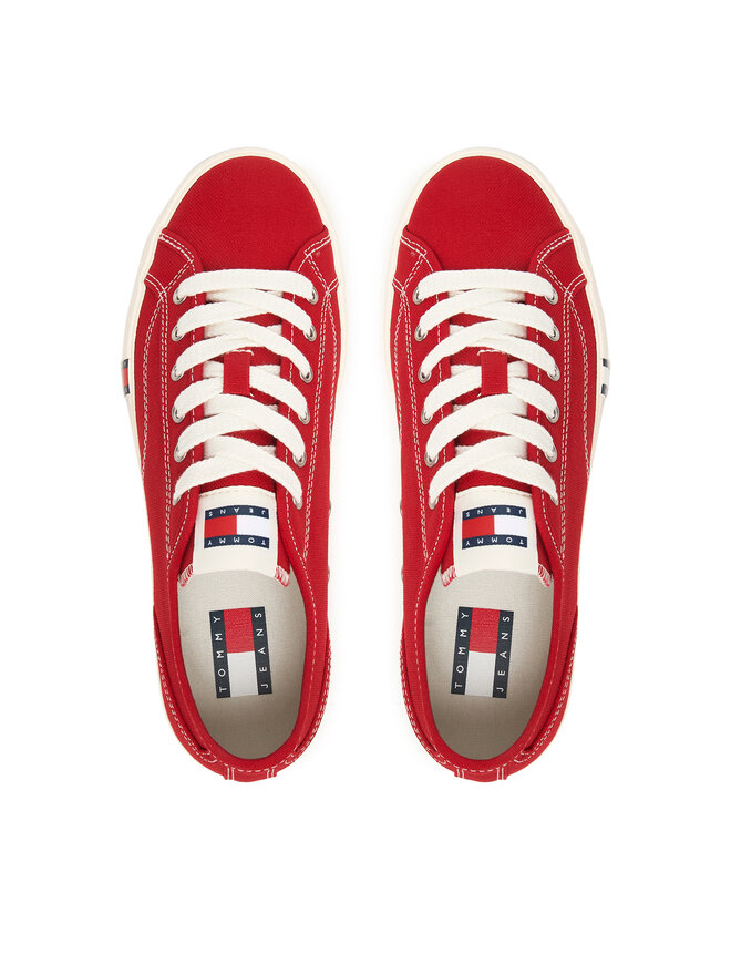 Tommy Jeans Sneakers aus Stoff Tommy Jeans Archive Y2K EN0EN02956 Rot