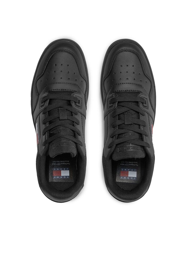 Tommy Jeans Сникърси Tommy Jeans Tjw Retro Basket Ess EN0EN02505 Черен