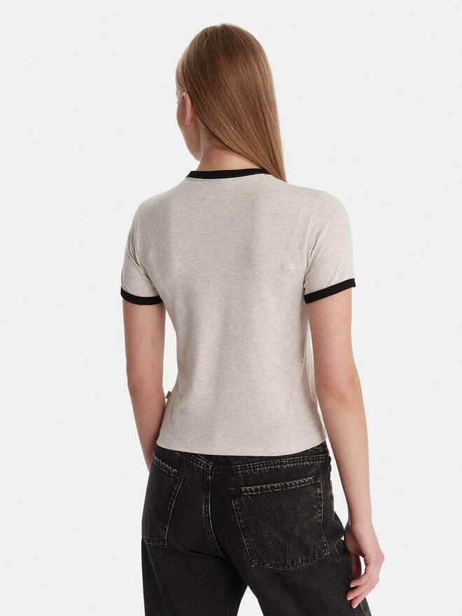Guess Jeans Guess Jeans Футболка W6RI16 J1314 Сірий Classic Fit