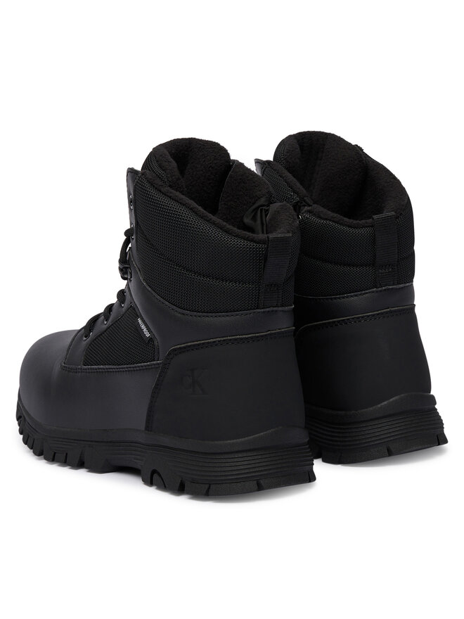 Calvin Klein Botas de nieve Calvin Klein Lace-Up Bootie V3X5-83190-1485 D Negro
