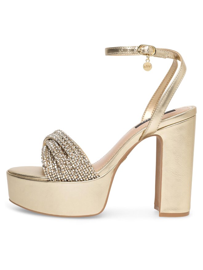 Nine West Босоніжки Nine West WFA2736-1 Золотий