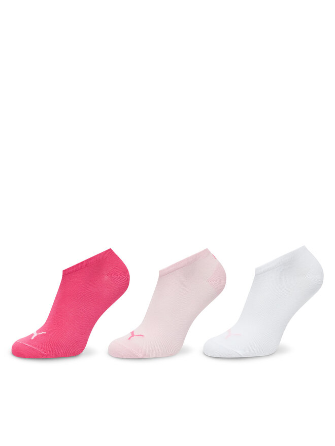 Puma 3 pares de calcetines cortos unisex Puma 938624 Rosa