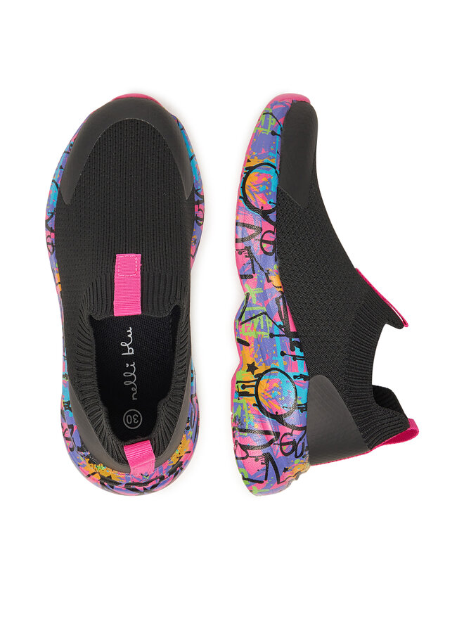 Nelli Blu Sneakersy Nelli Blu K22801 Czarny