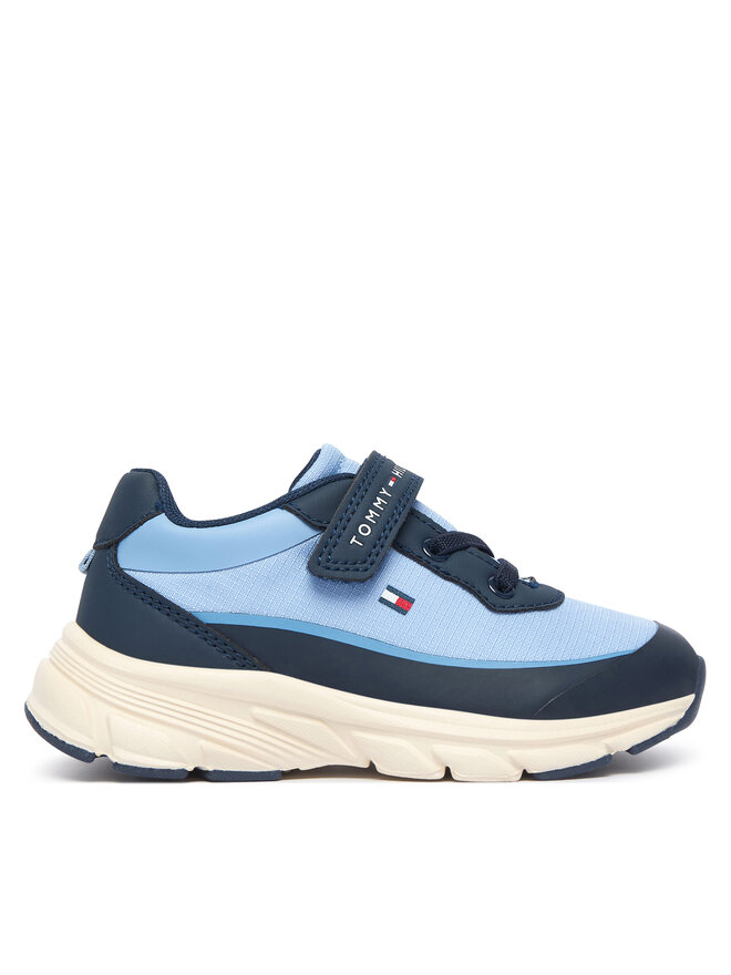 Tommy Hilfiger Sneakers Tommy Hilfiger Low Cut Lace-Up/Velcro Sneaker T1X9-35260-1844 M Blau