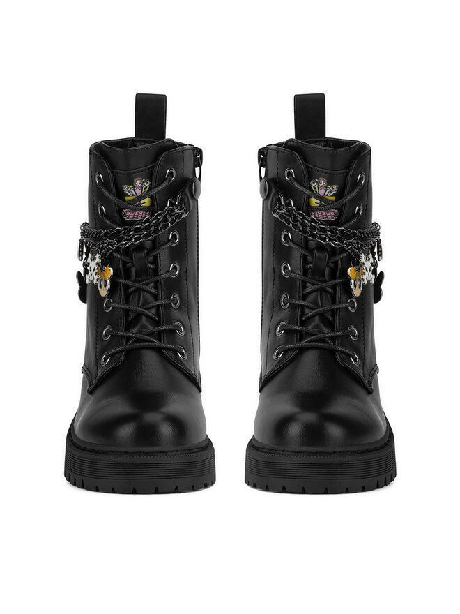 Powerpuff Girls Botines planos Powerpuff Girls CS-AW24-250WBPPG Negro