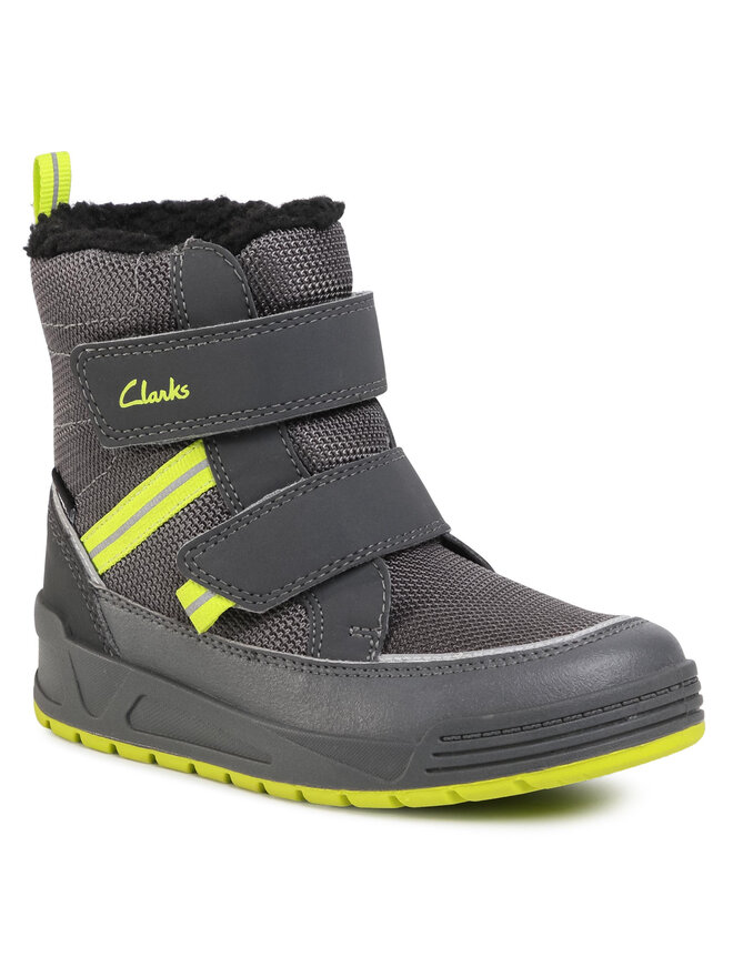 Clarks Cizme de zăpadă Clarks Jumper Jump K 261535787 Gri