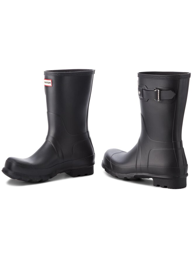 Hunter Gumicsizma Hunter Original Short MFS9000RMA Fekete