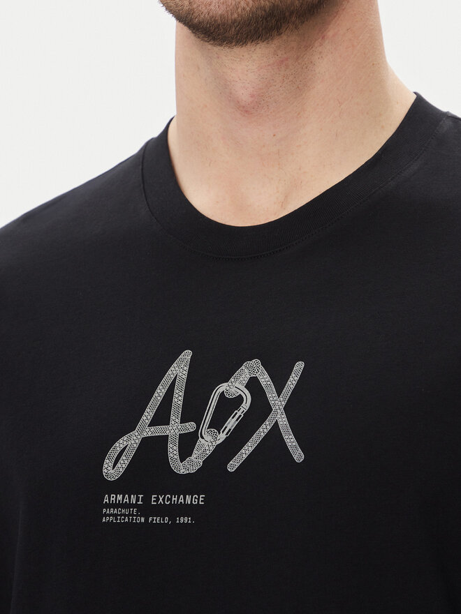 Armani Exchange Armani Exchange T-Shirt XM000566 AF10334 UC001 Schwarz Regular Fit