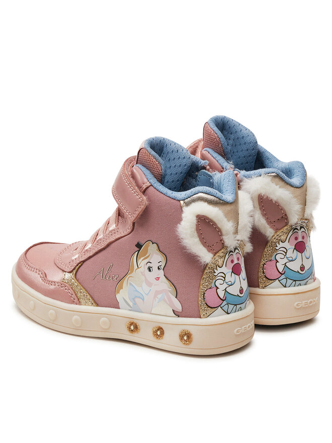 Geox Sneakersy Geox J Skylin Girl J468WG 011KN C8W2U S Růžová