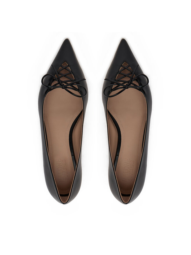 MALONE SOULIERS Balerina MALONE SOULIERS Hedy Flat 10-4 Fekete