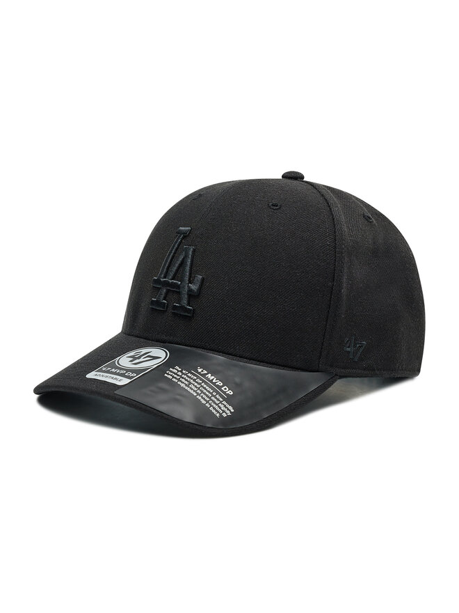 47 Brand Czapka z daszkiem 47 Brand MLB Los Angeles Dodgers Cold Zone B-CLZOE12WBP-BKD Czarny
