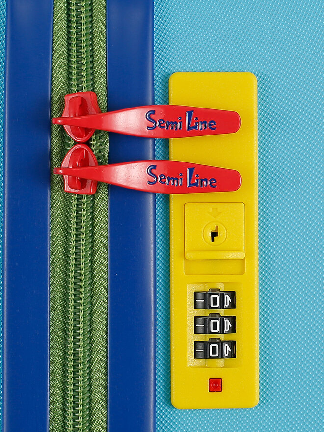 Semi Line Дитяча валіза Semi Line T5933-2 Блакитний