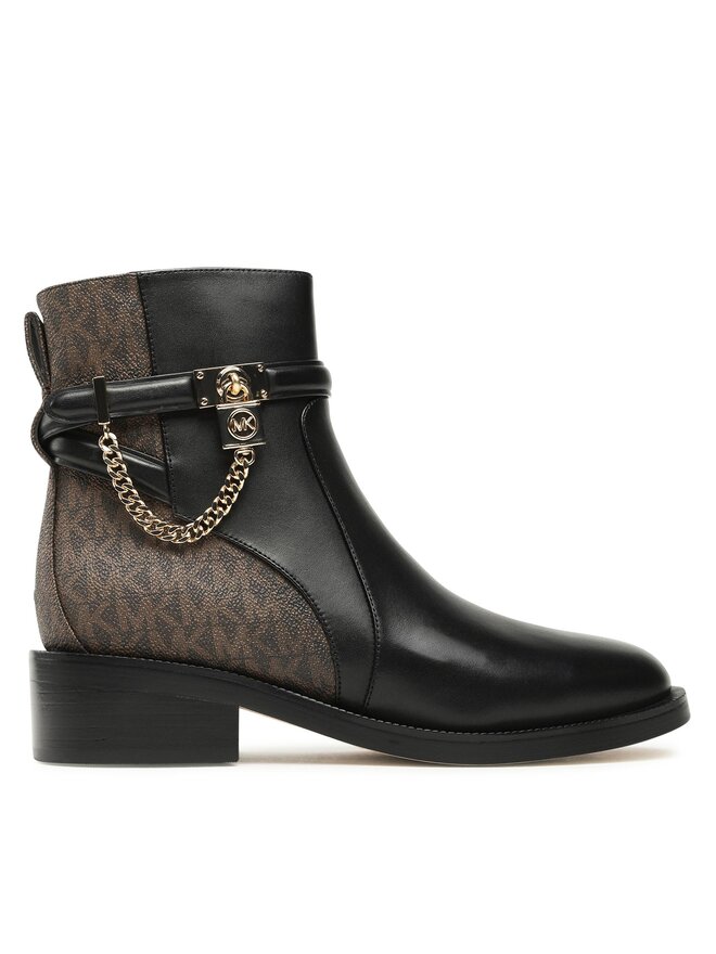 MICHAEL Michael Kors Stiefeletten MICHAEL Michael Kors Hamilton Flat Bootie 40F3HAME6L Schwarz
