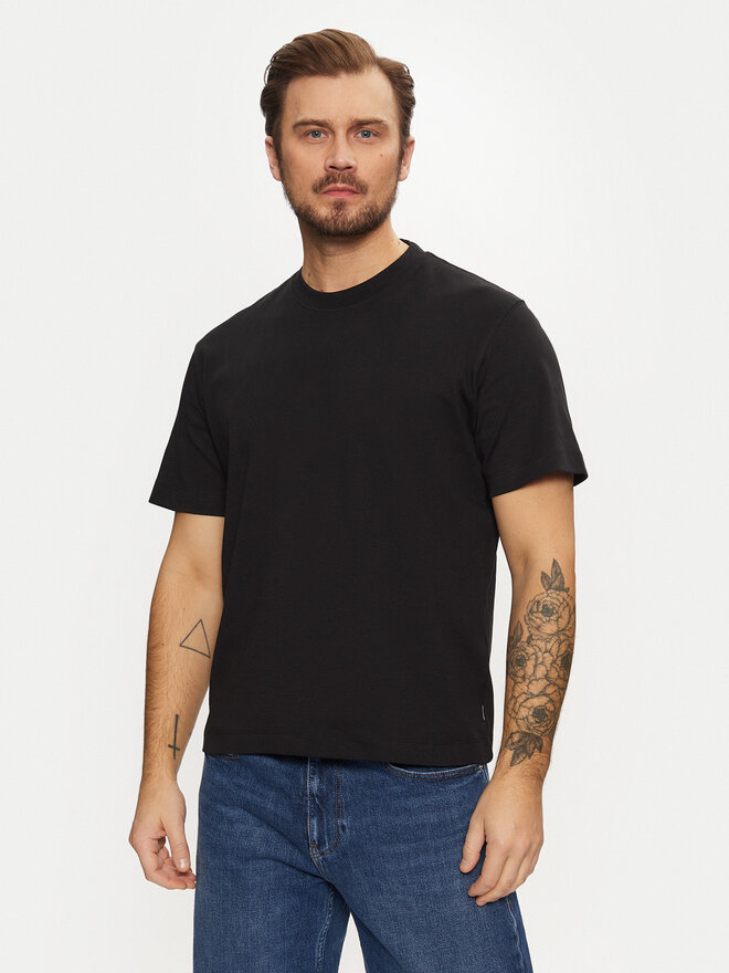 Jack&Jones Jack&Jones Marškinėliai Urban Edge 12254412 Juoda Loose Fit