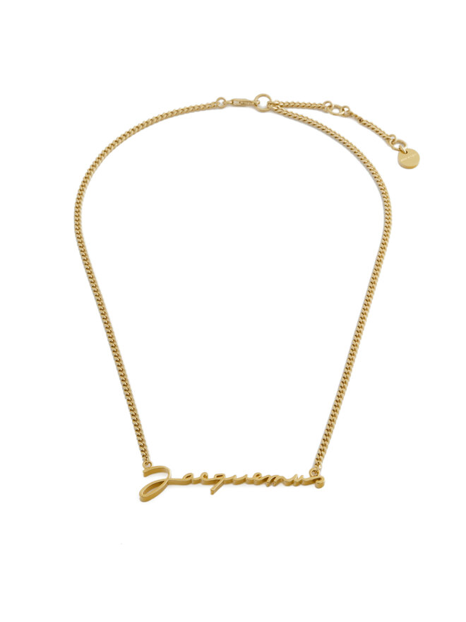 JACQUEMUS Kaklarota JACQUEMUS 223JW333-5845 Zelta