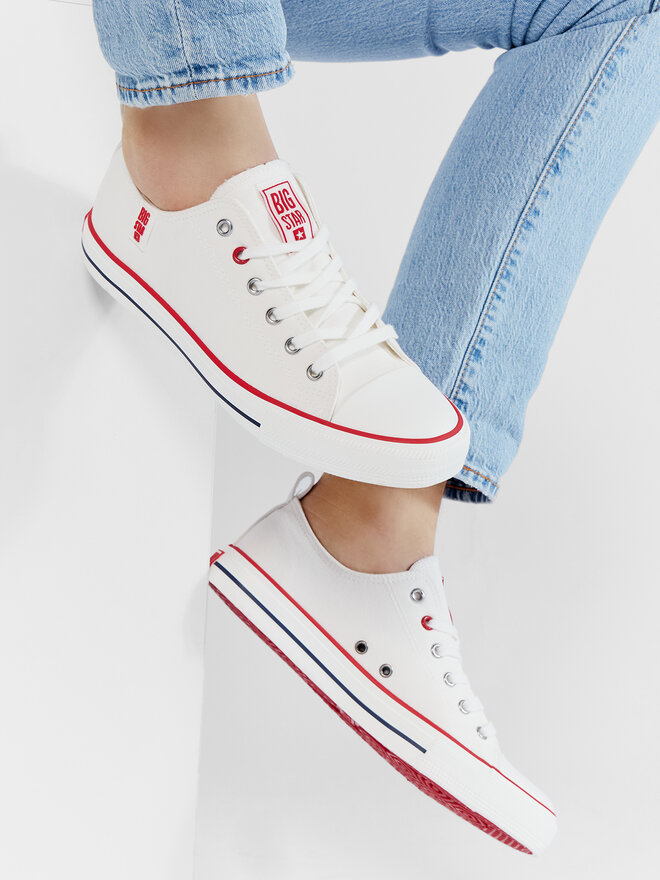 Big Star Shoes Tornacipő Big Star Shoes JJ174062 Fehér