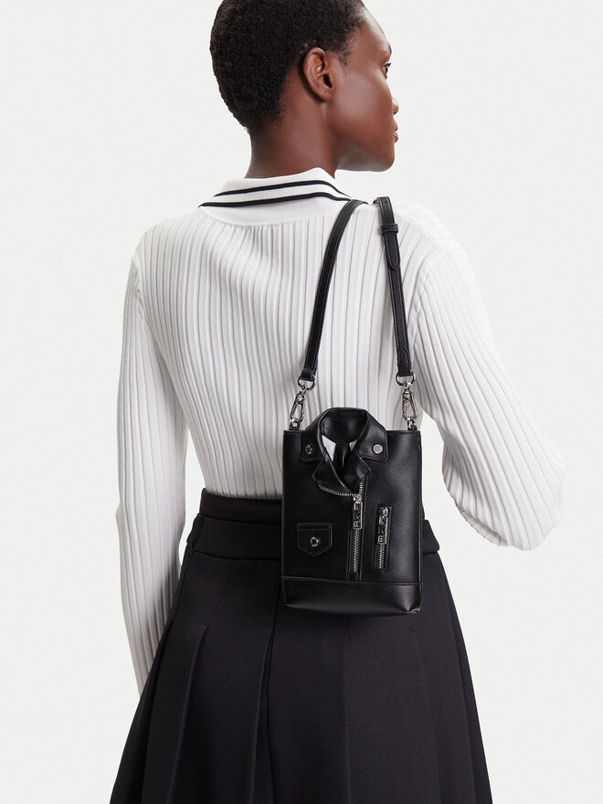 KARL LAGERFELD Ročna torba KARL LAGERFELD A3W30188 Črna