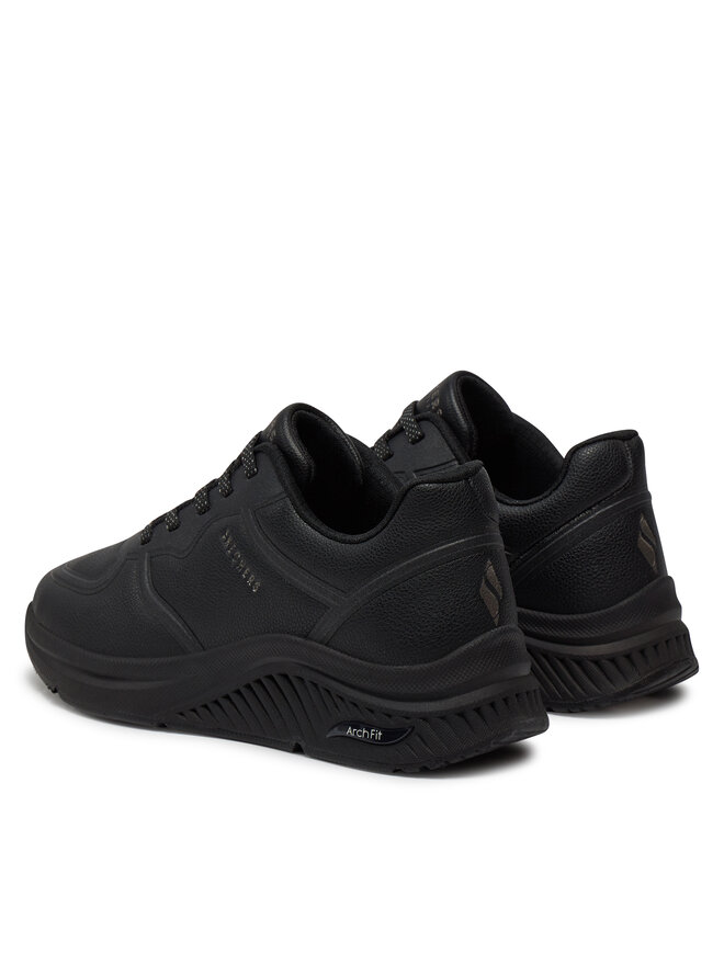 Skechers Sneakersy Skechers Mile Makers 155570/BBK Czarny
