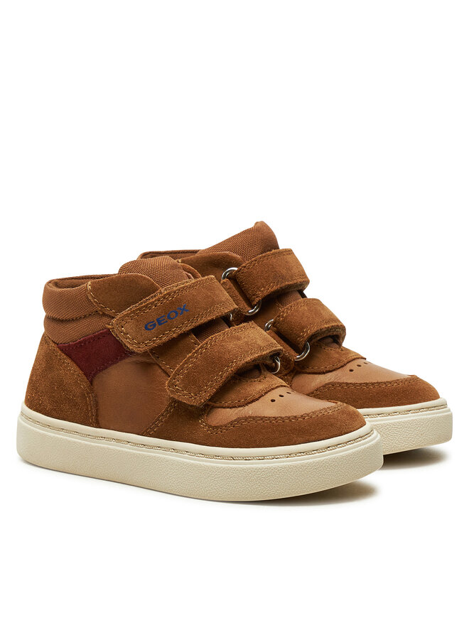 Geox Sneakersy Geox B Nashik Boy B465NA 022CL C6078 S Hnědá