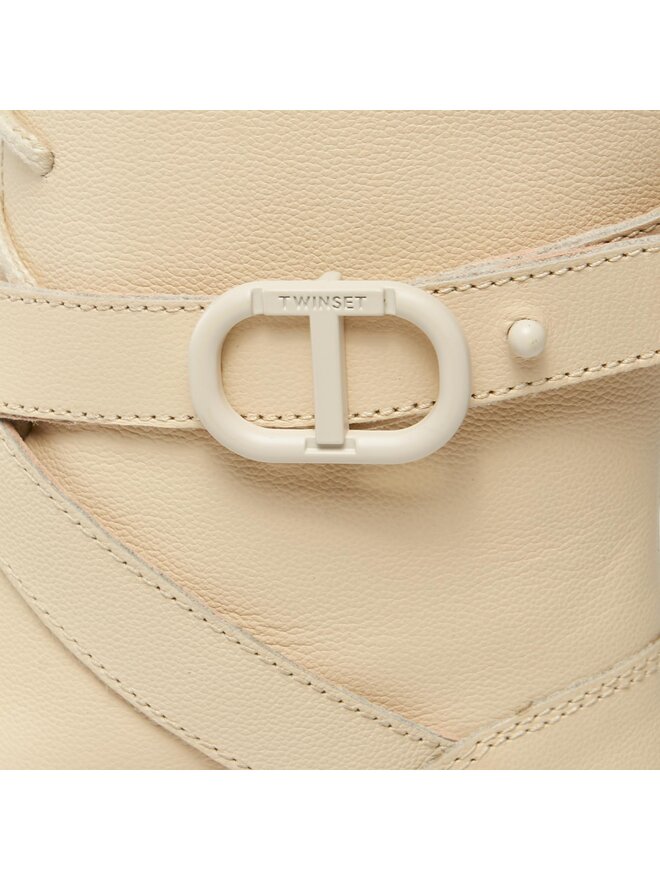 TWINSET Черевики туристичні TWINSET 232TCP050 Écru