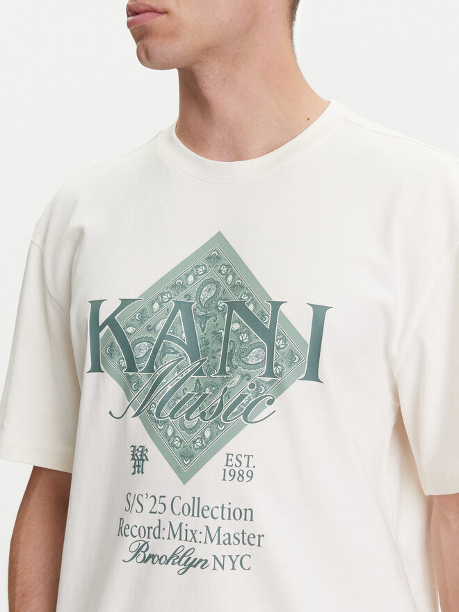 Karl Kani Karl Kani Camiseta PD00005356 Blanco Relaxed Fit