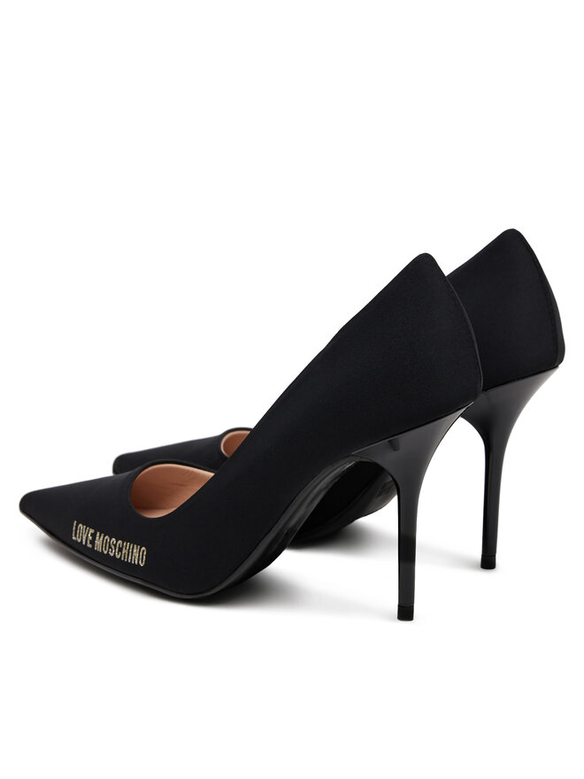 LOVE MOSCHINO Szpilki LOVE MOSCHINO JA10059G1MIM0000 Czarny