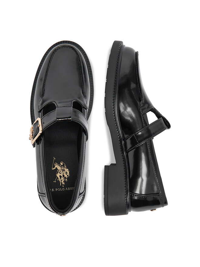 U.S. Polo Assn. Halbschuhe U.S. Polo Assn. EO-PALOMA001W/GY1 Schwarz