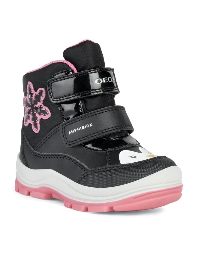 Geox Ботуши Geox B Flanfil Girl B Abx B363WA 054FU C0922 M Черен