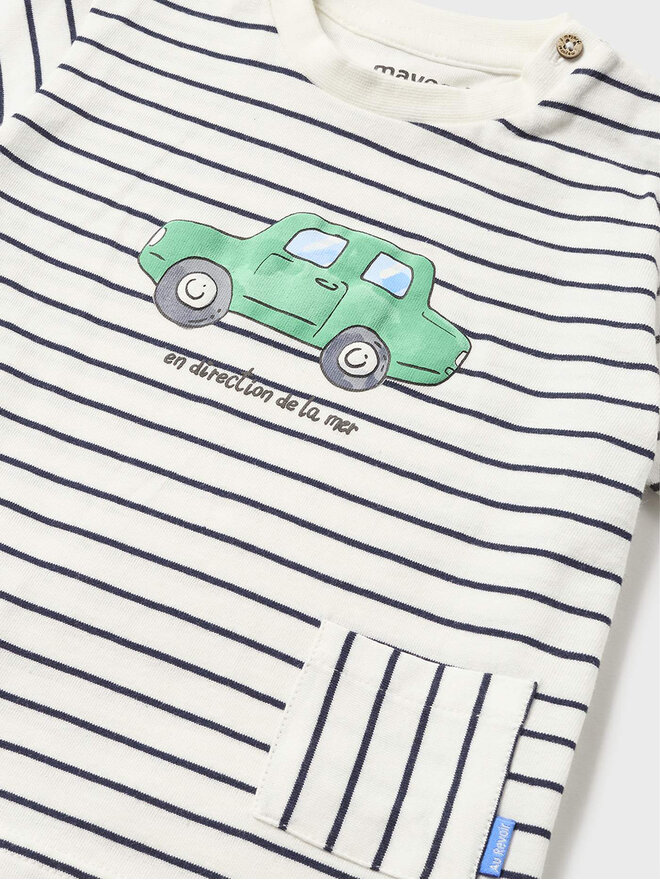 Mayoral Mayoral Футболка 1024 Бежевий Regular Fit