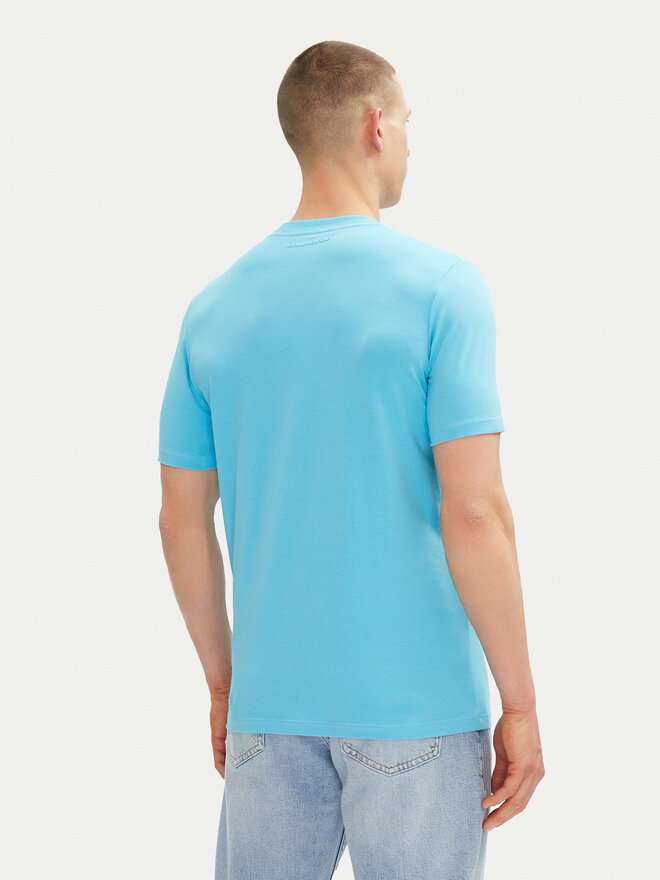 KARL LAGERFELD KARL LAGERFELD Camiseta 755750 552221 Turquesa Regular Fit