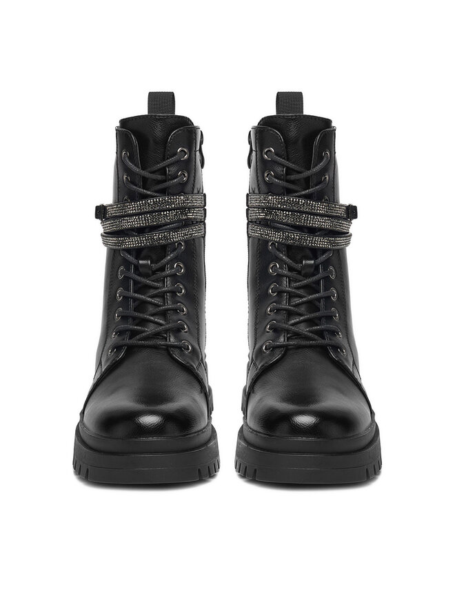 DeeZee Schnürschuhe DeeZee 25302-1 Schwarz