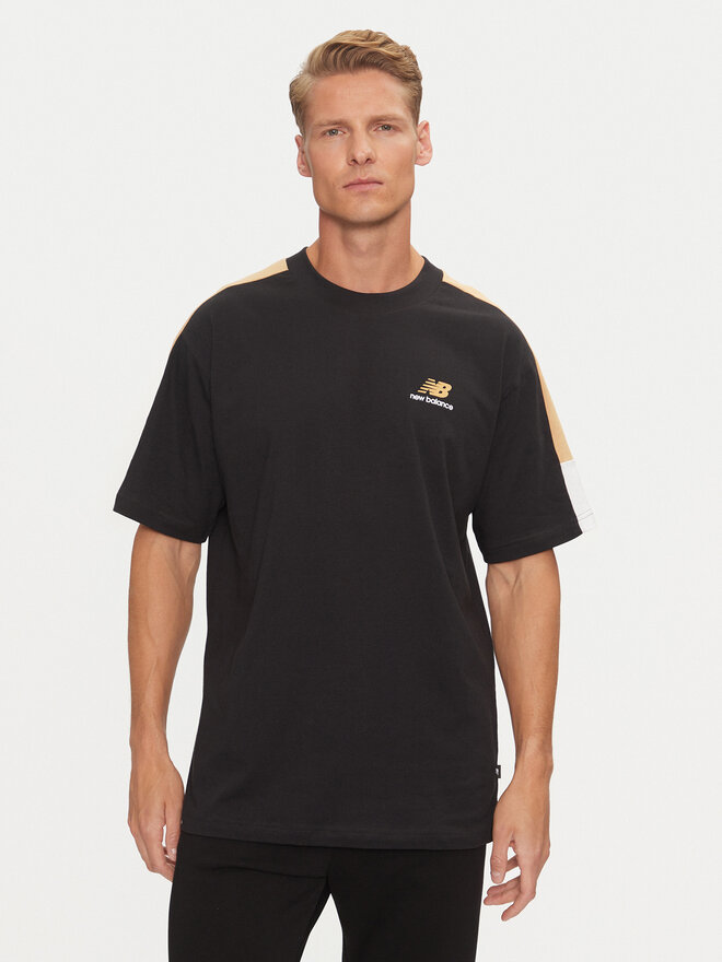 New Balance New Balance T-Shirt Classics MT43526BK Μαύρο Relaxed Fit
