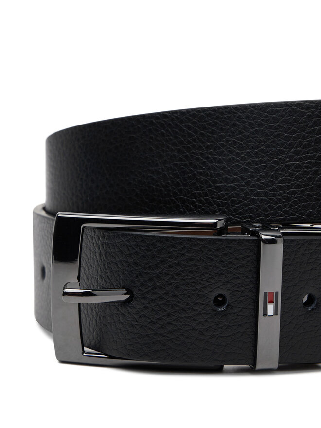 Tommy Hilfiger Ζώνη Ανδρική Tommy Hilfiger Adan Reversible 3.5 AM0AM13173 Μαύρο