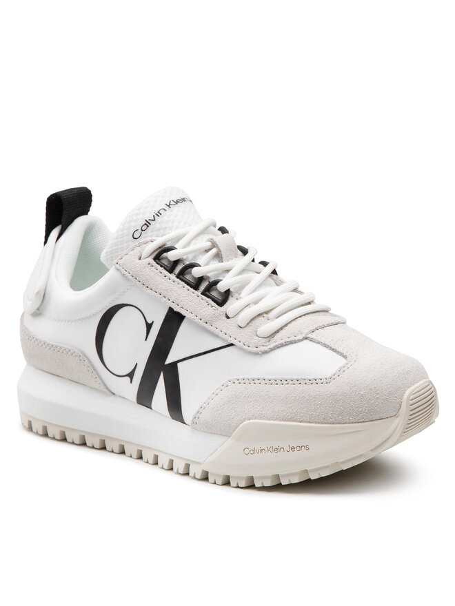 Calvin Klein Jeans Sneakers Calvin Klein Jeans New Retro Runner Laceup Low YW0YW00683 Weiß