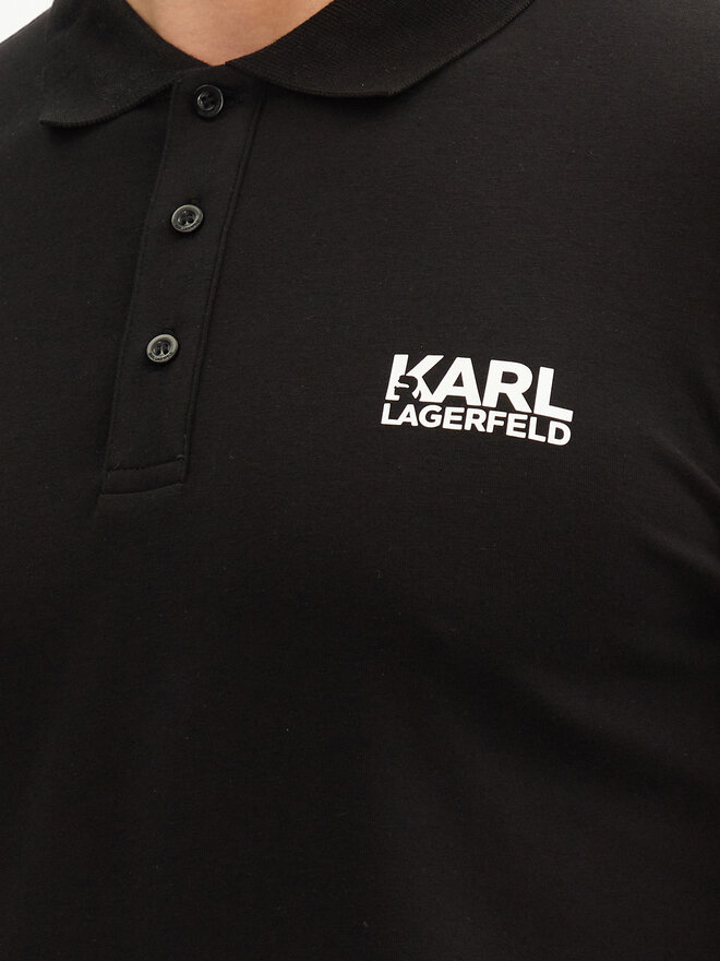 KARL LAGERFELD KARL LAGERFELD Poloshirt 745088 552235 Schwarz Regular Fit