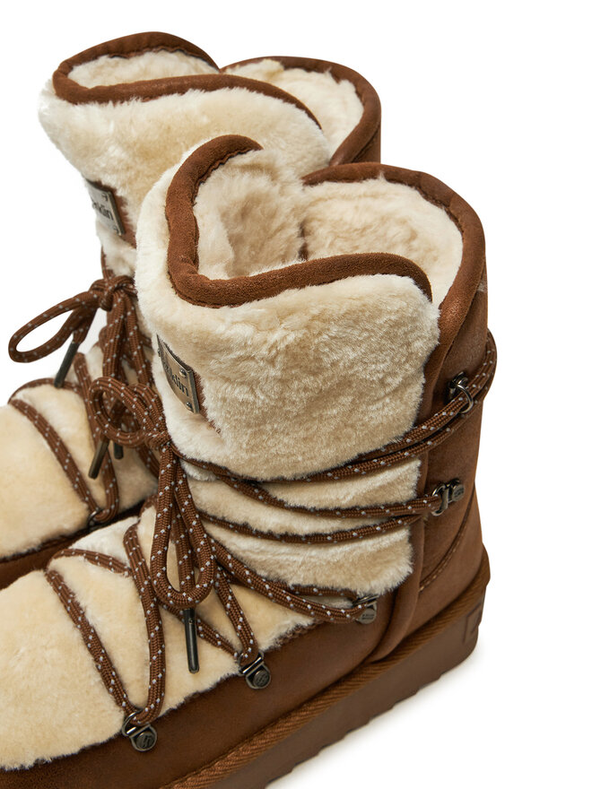 D.Franklin Stivali da neve D.Franklin Nordic Trk Fur DFSH370005 Marrone