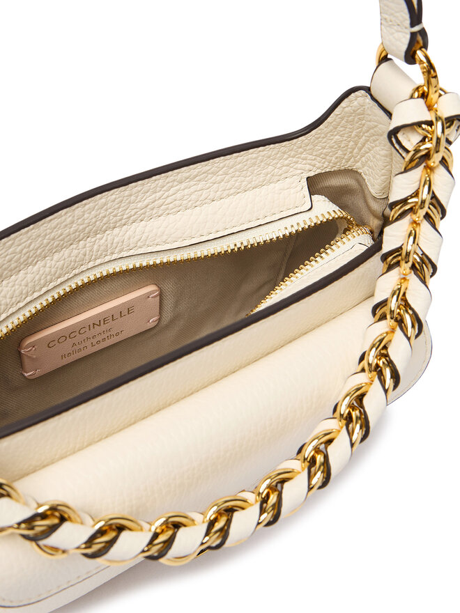 Coccinelle Handtasche Coccinelle TFK Coccinelle Beat Generatio E1 TFK 12 02 01 Écru