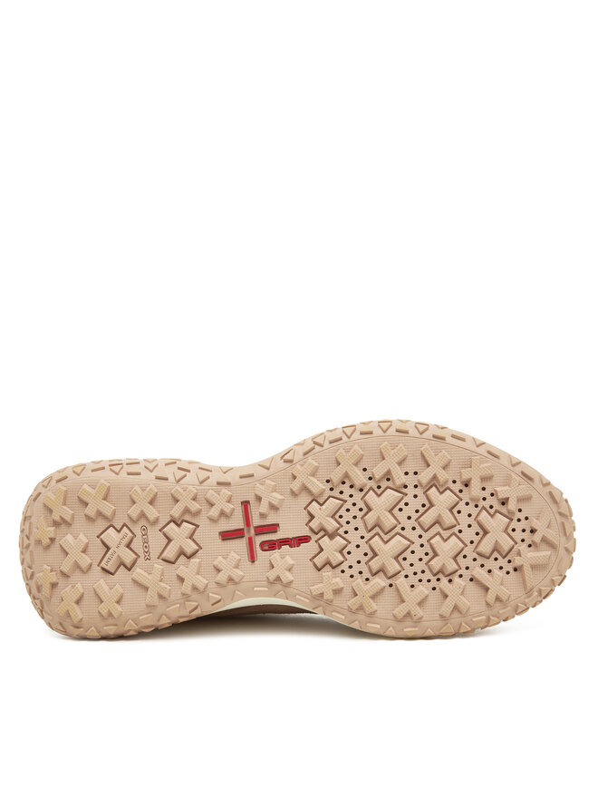 Geox Snīkeri Geox D Oliviera + Grip D36VNC 02232 C5322 Bēšs
