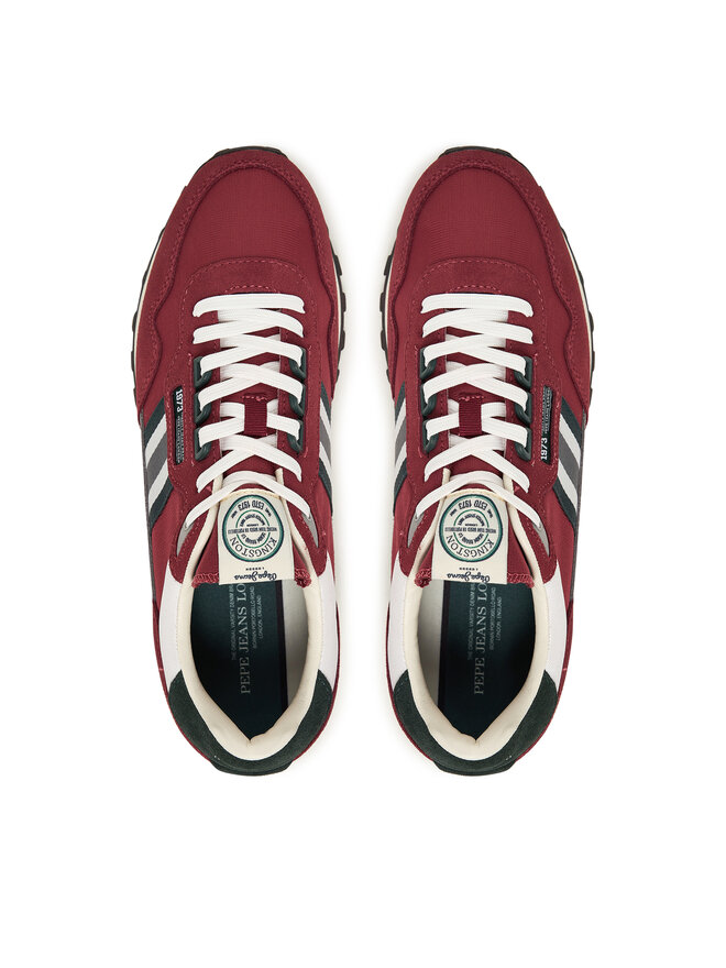 Pepe Jeans Sneakers Pepe Jeans Kingston College M PMS400010 Dunkelrot